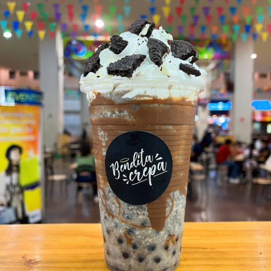 Frappé de galleta oreo