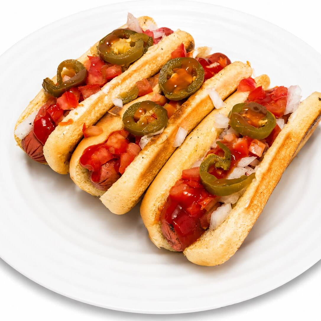 ORDEN DE 3 HOTDOGS SENCILLOS