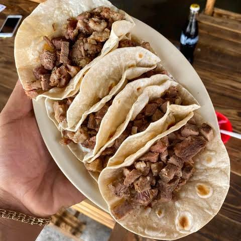 Taco de Asado (Harina)