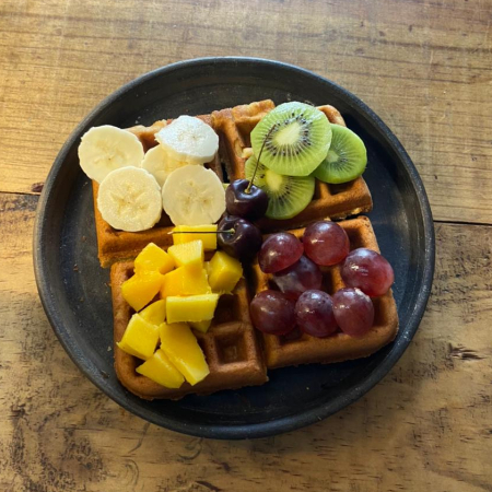 Waffle Frutal + Chocolate