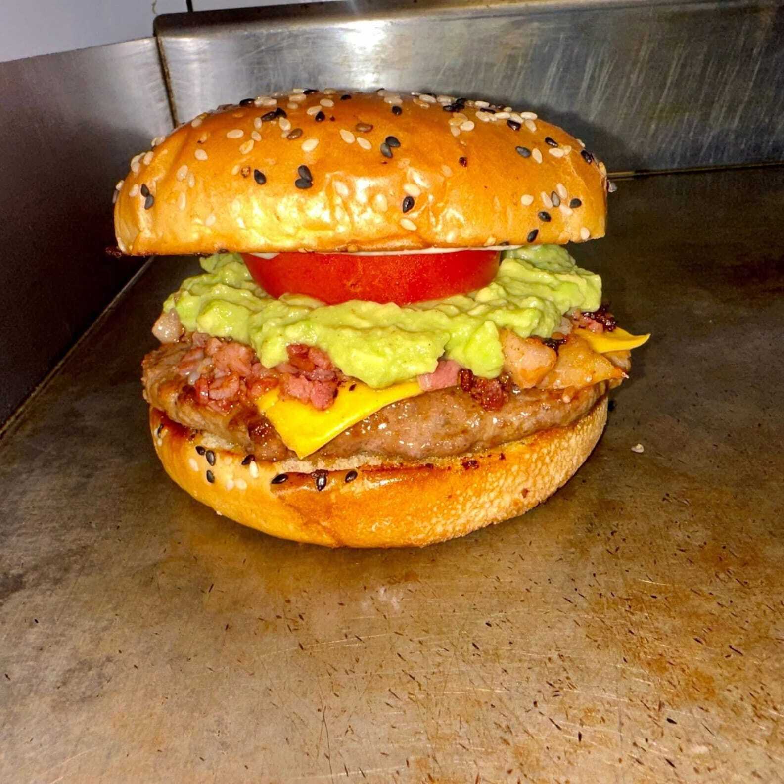 Burger Guacamole