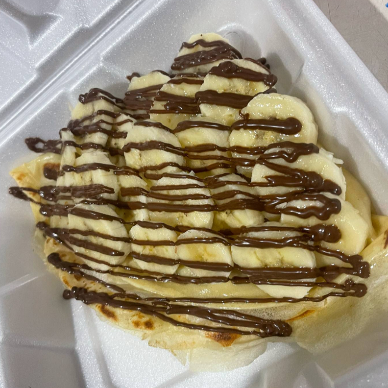 Crepa Platano y NUTELLA
