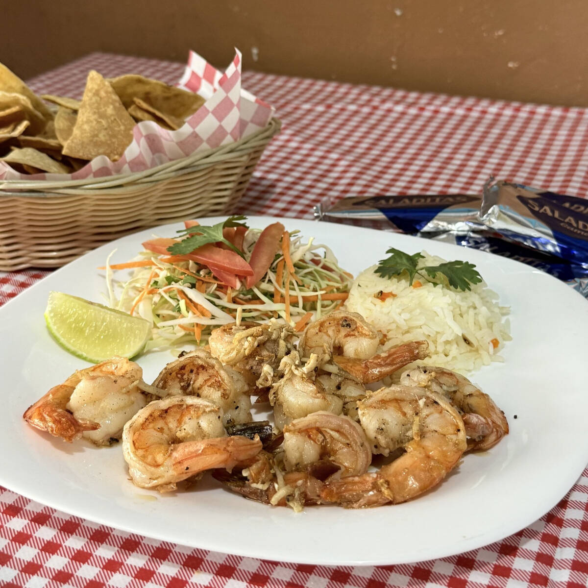 Camarones Almojo De Ajo