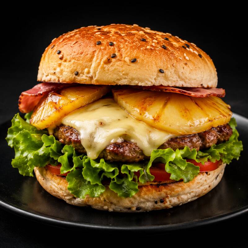 HB Hawaiana Piña con Miel Organica 🔥🍔🍔😋🍯