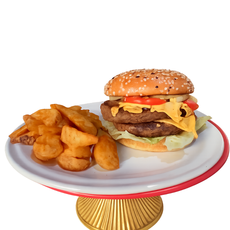 Hamburguesa doble carne