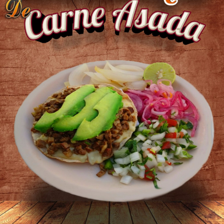 Tostadas de Carne Asada