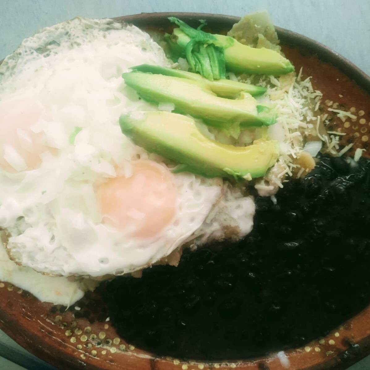 Huevo en Salsa Macha