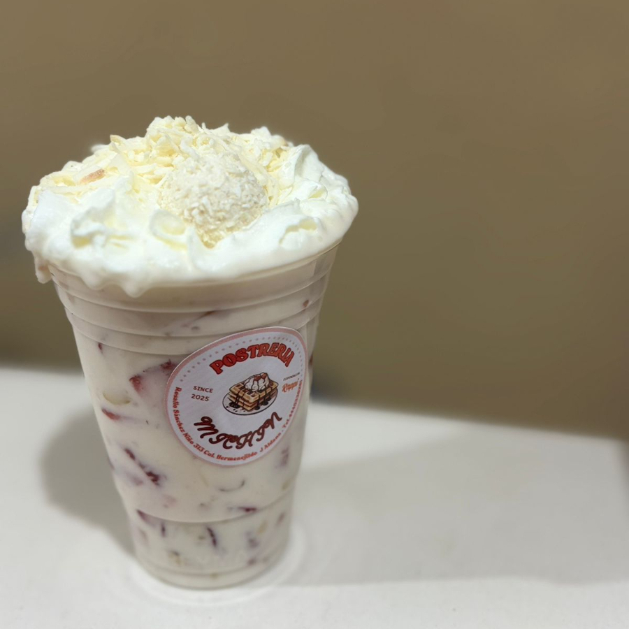 Fresas con Crema Rafaelo