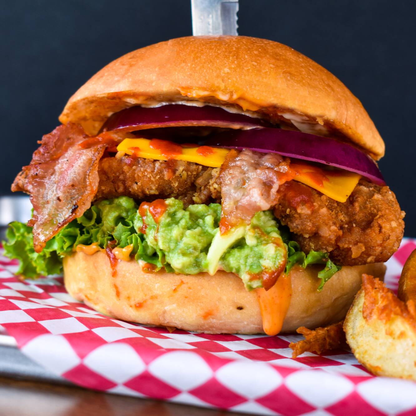 Chicken Fried Burgers