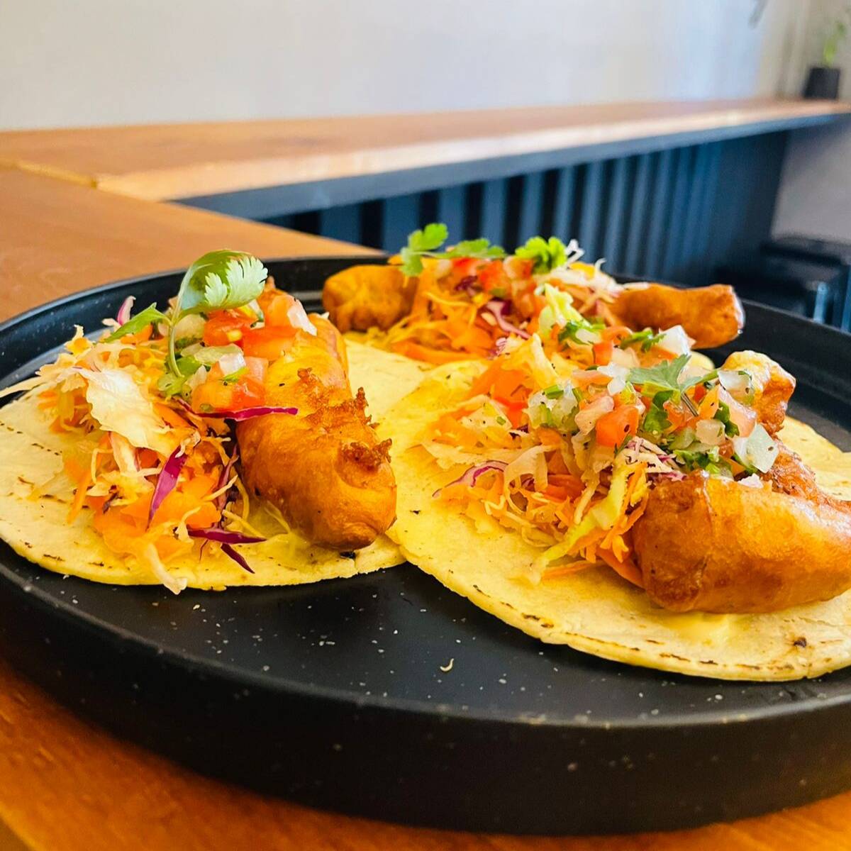 Taco de Camarón Capeado