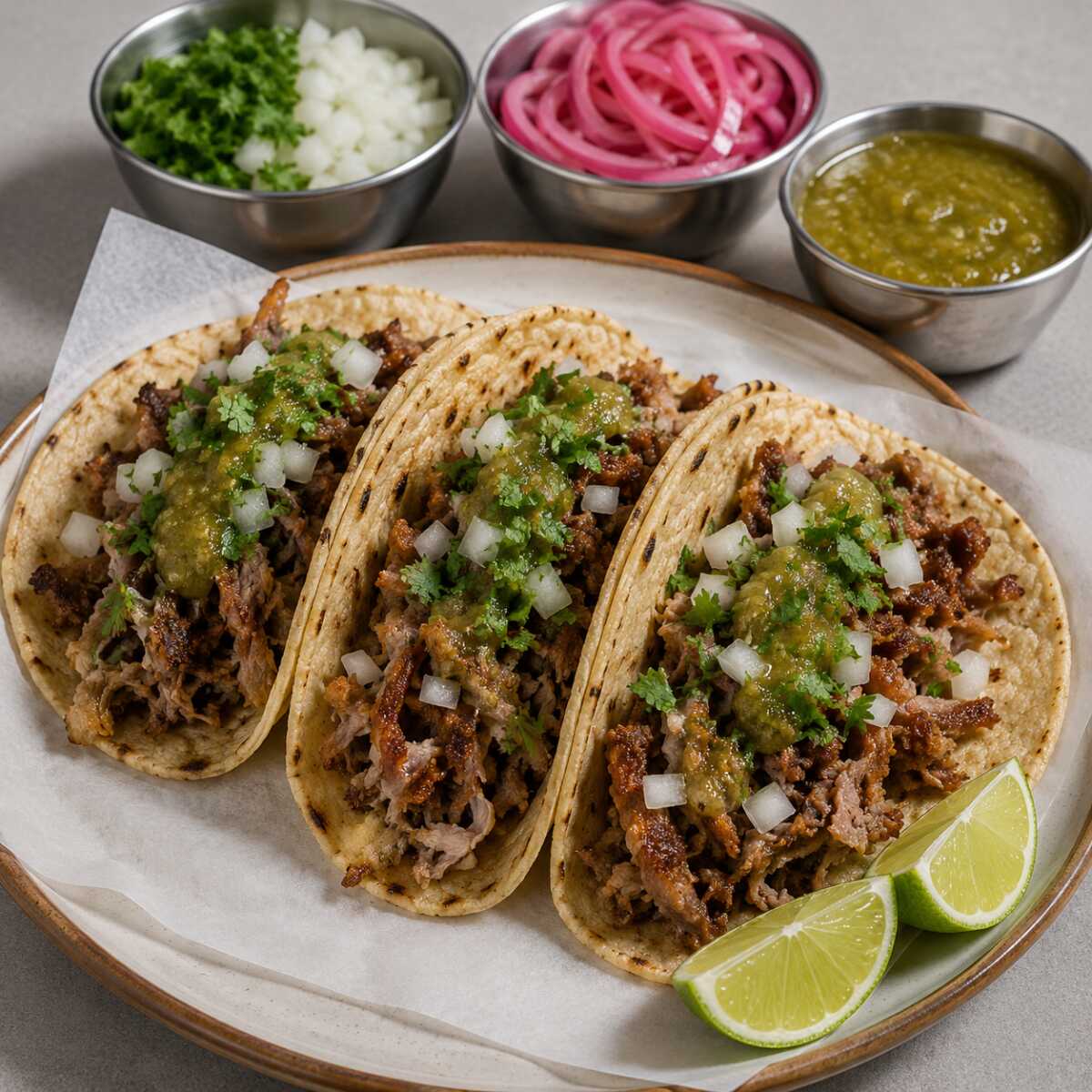 Taco de Camaza con Tortilla de Maíz