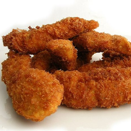 3 Fajitas de Pollo Empanizado