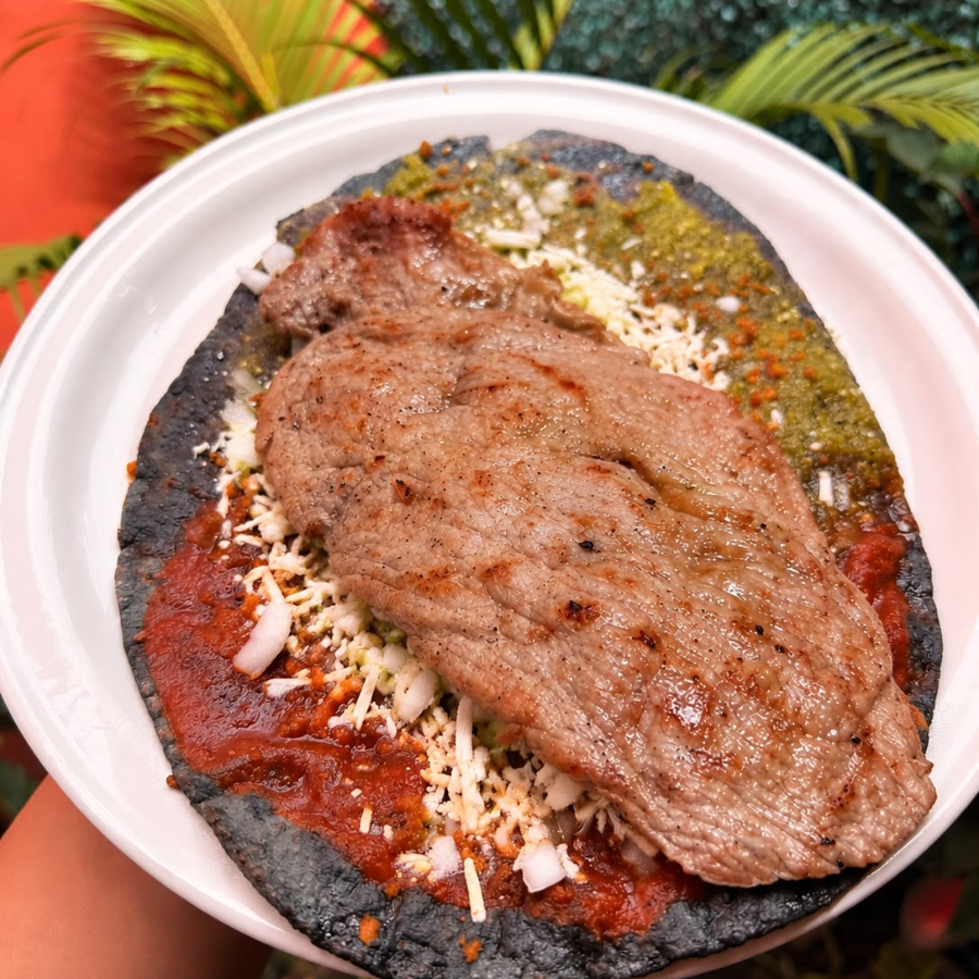 GORDITA DE BISTEC