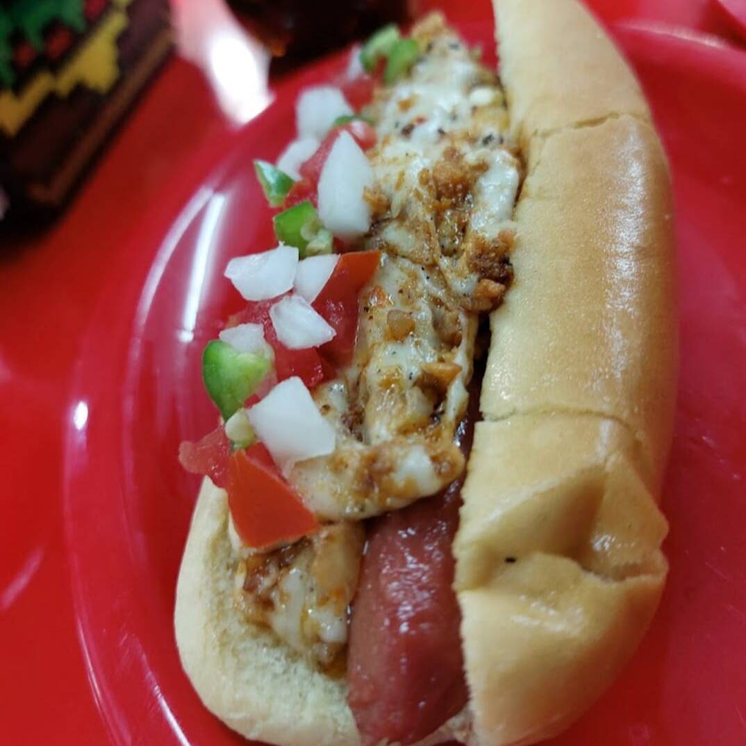 3 Hot dog con choriquezo