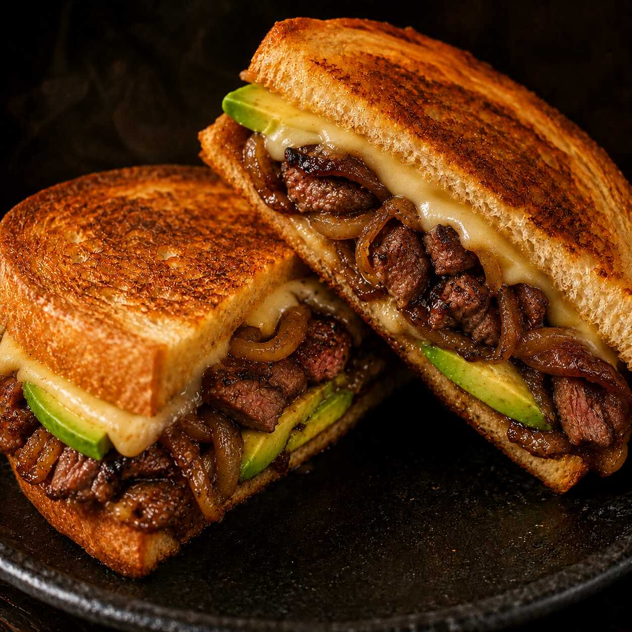 Sándwich Arrachera