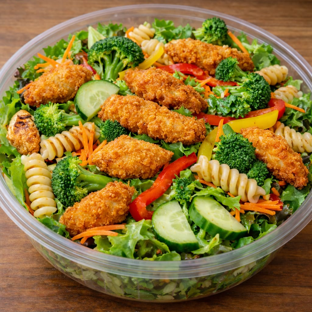 Ensalada Mediana + Agua Natural 🥗