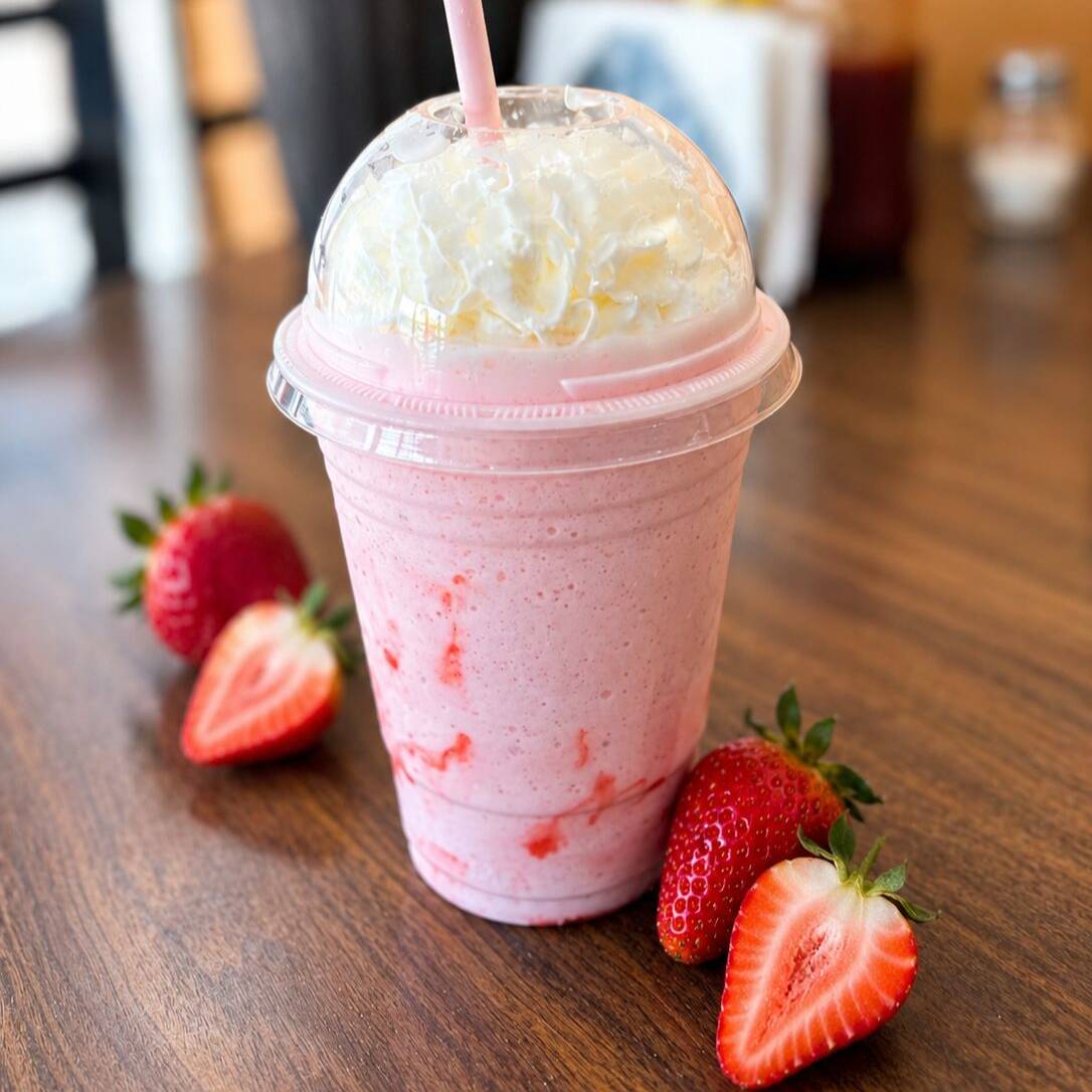 Frappe de Fresas con Crema