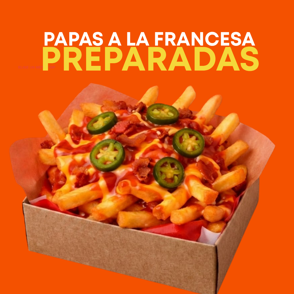 Box Papas a la Francesa - Preparadas