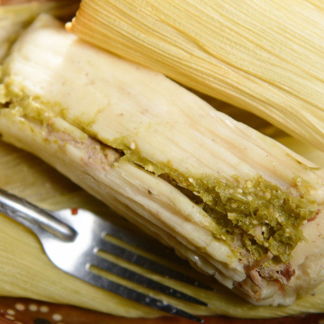 Tamal de Chile Verde