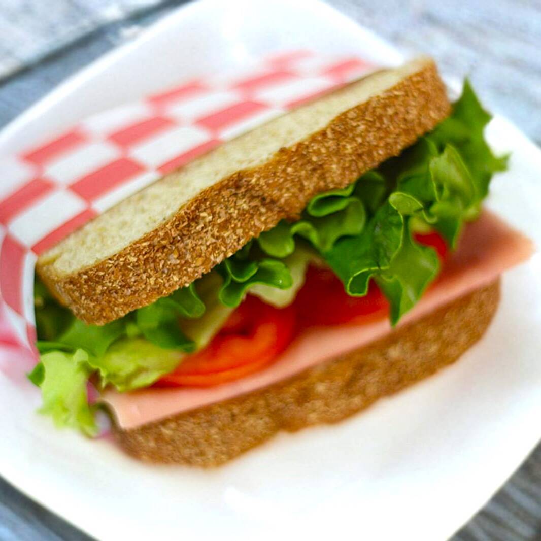 Sándwich de Jamón de Pavo