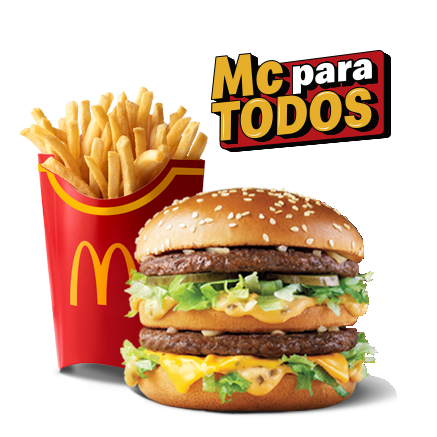 Big Mac + Papas Grandes
