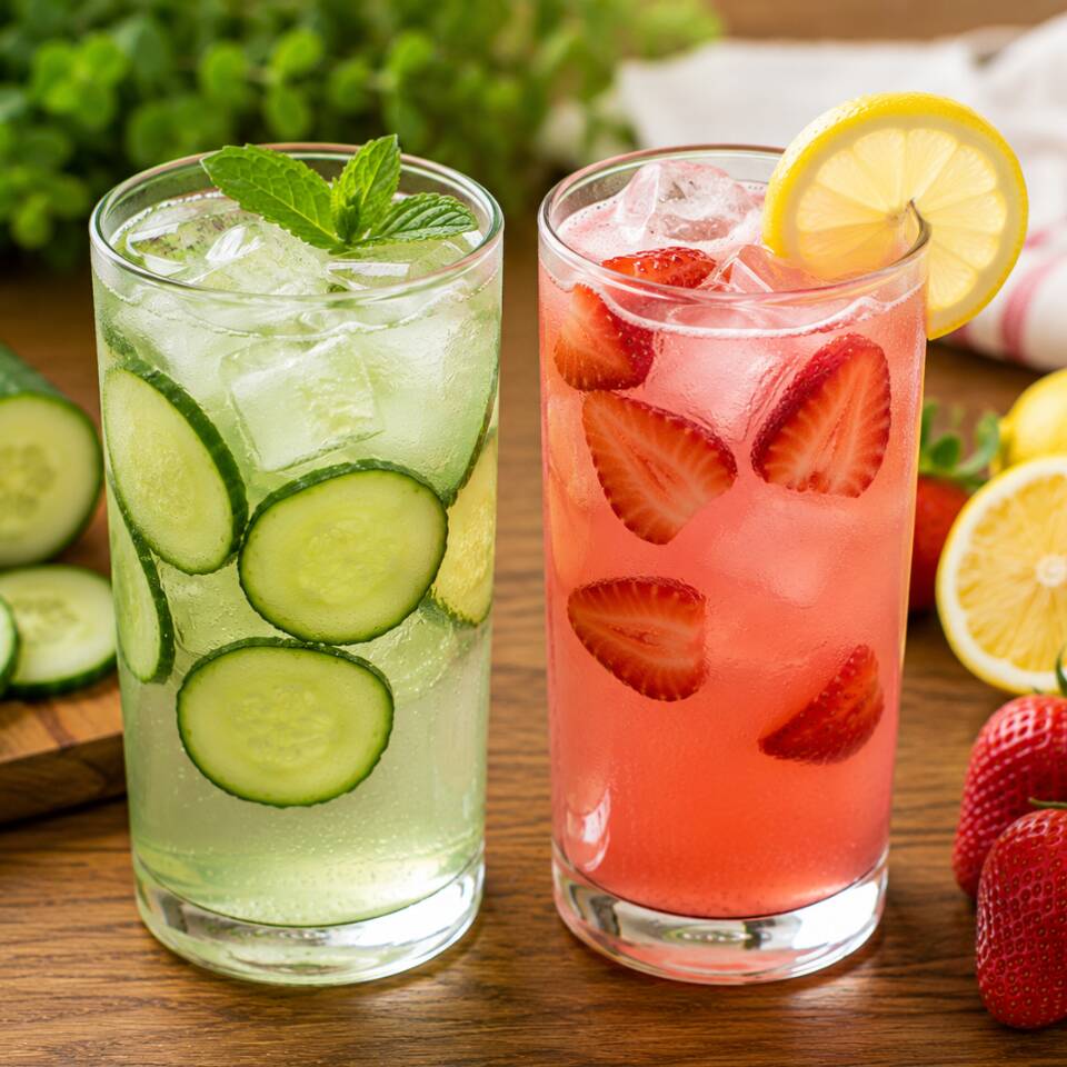 Limonada con Fresa