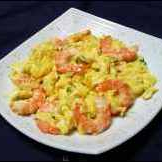 HUEVOS CON CAMARON SECO