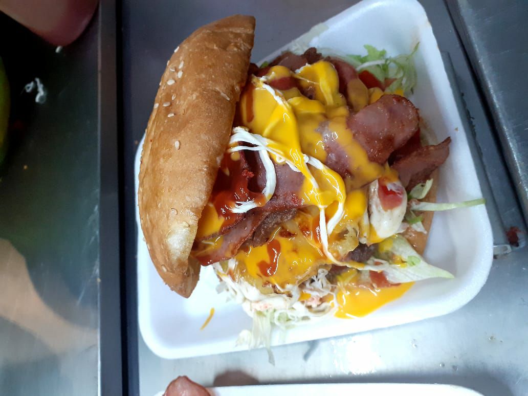 Hamburguesa triple