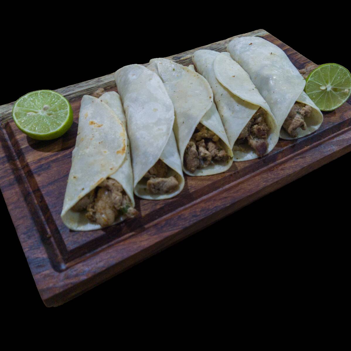 GRINGA ARABE de Tortilla de Harina Crepera
