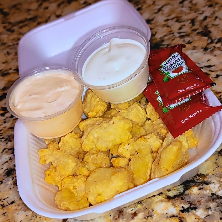 Bits De Pollo Tempura