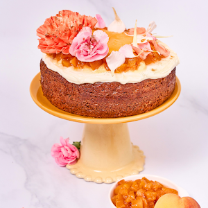 Torta Azahar y Frutos Amarillos Casera