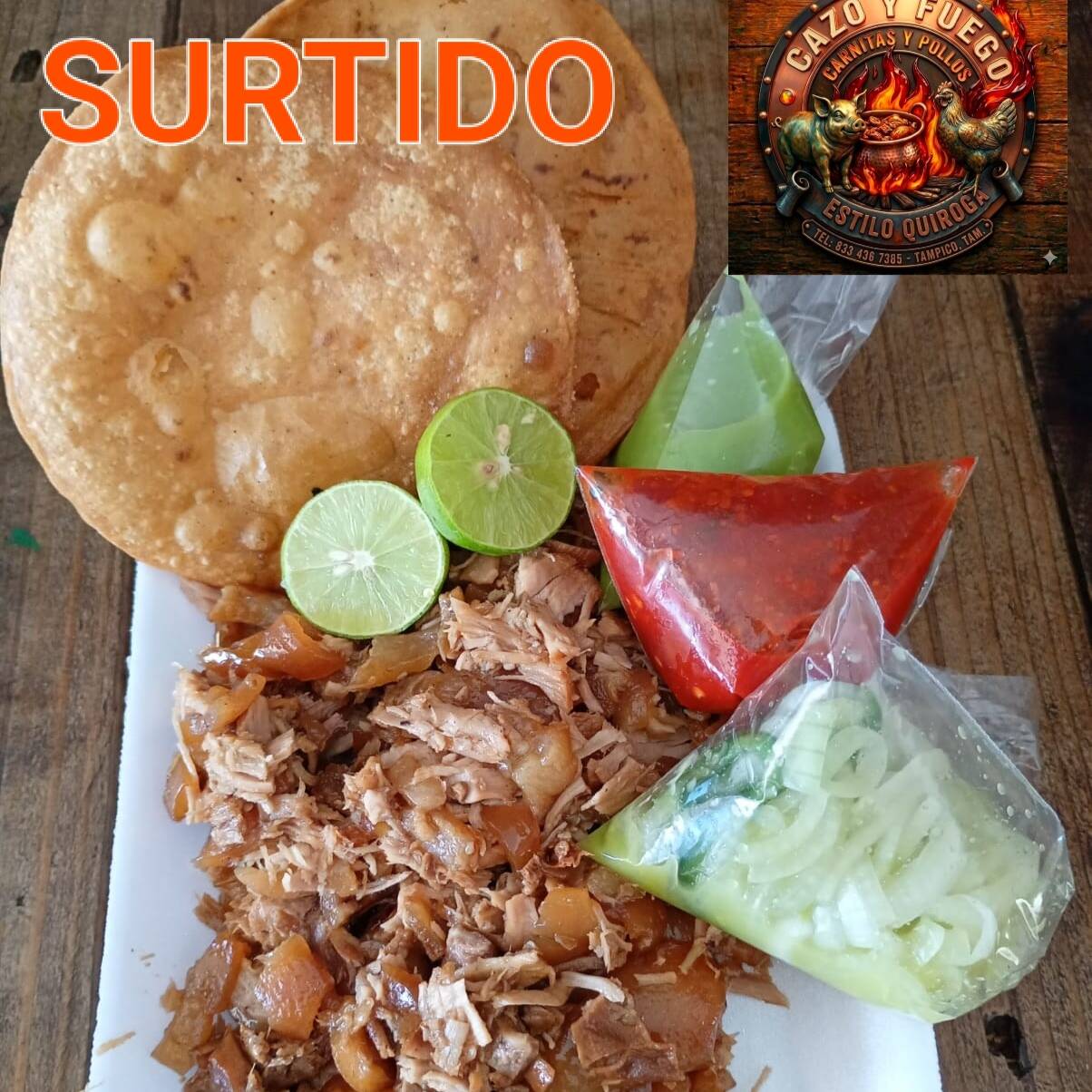 Una Orden Individual de Carnitas Surtidas