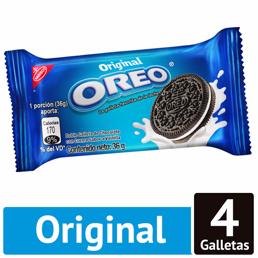 Galleta Oreo 4 unidades