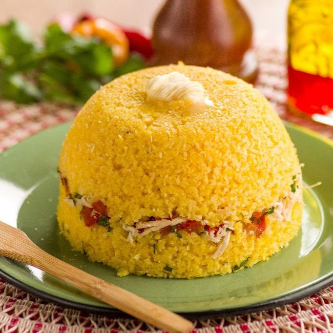 Frango com calabresa