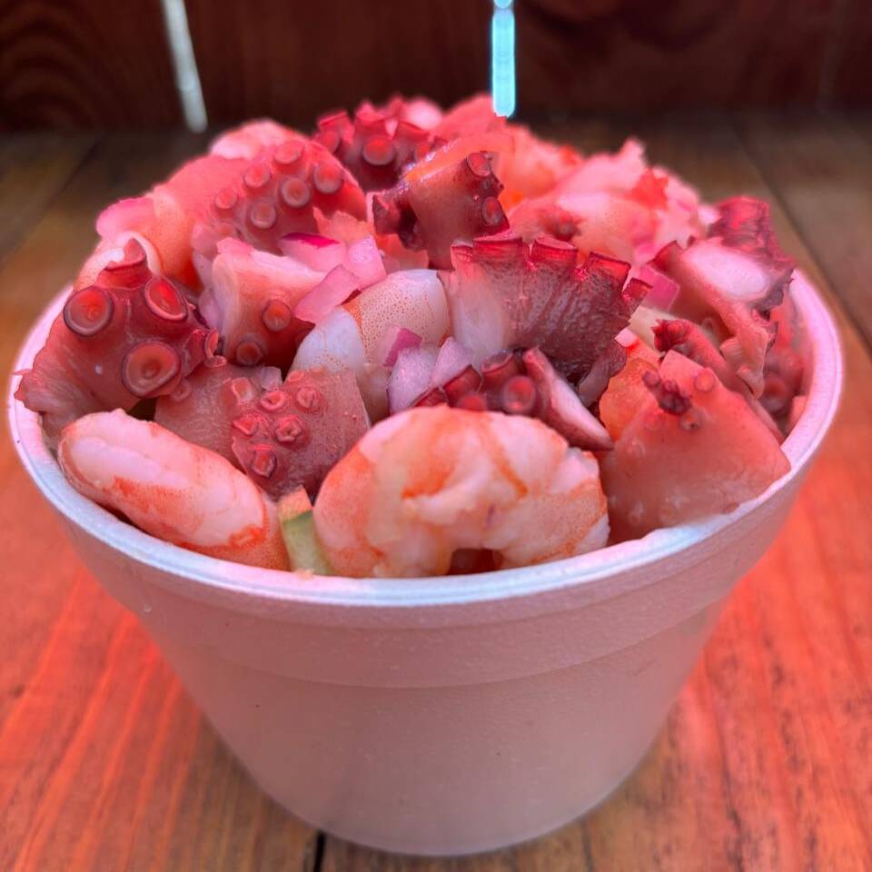 Cóctel de Camaron y Pulpo