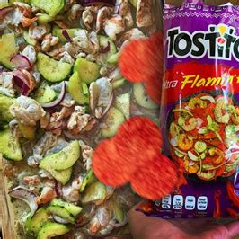 AGUACHILE CON TOSTITOS VERDES