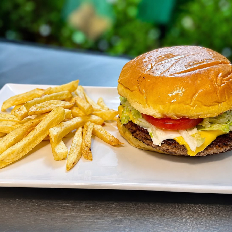 Hamburgesa de Res