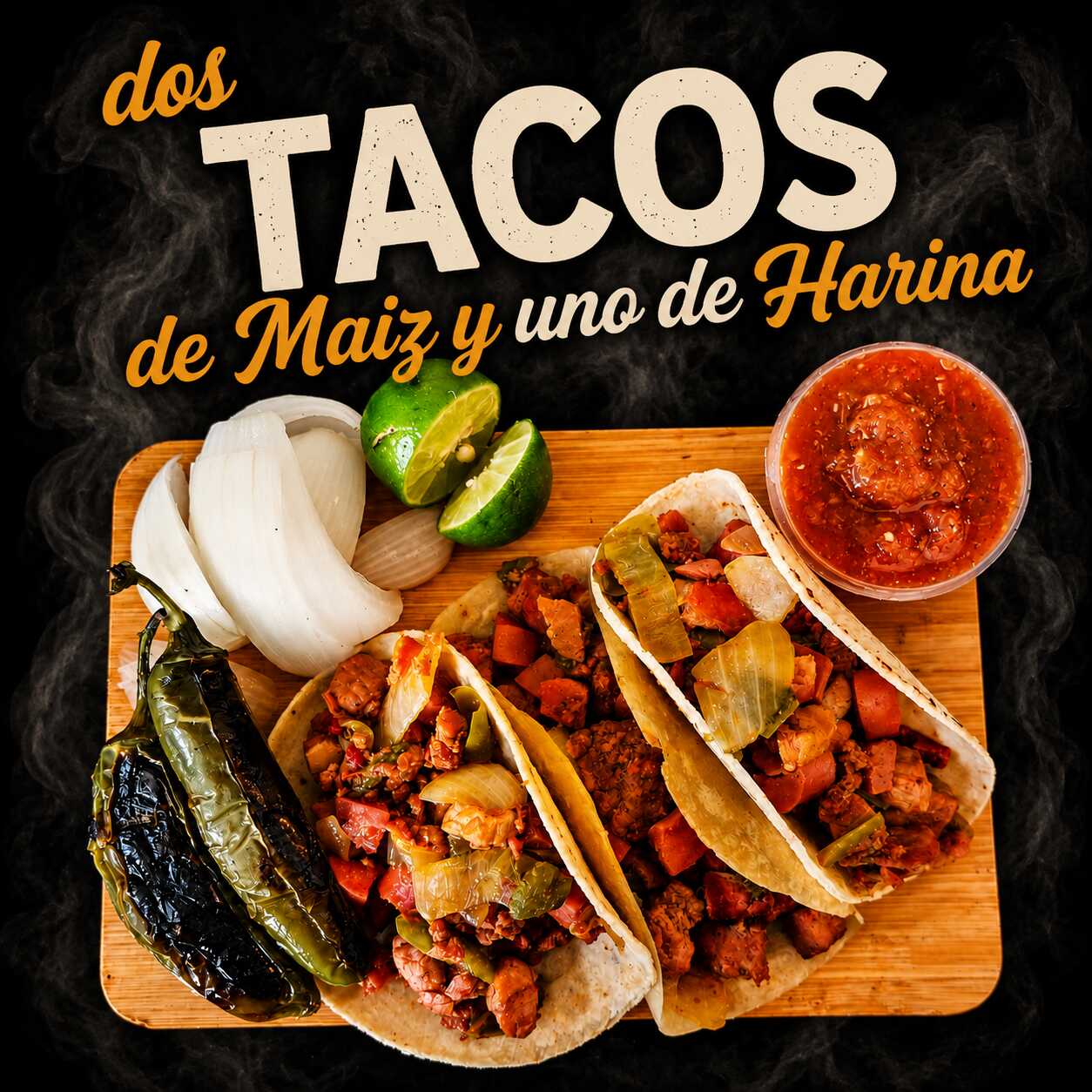 Combo 2 Tacos Maiz + 1 Taco de Harina