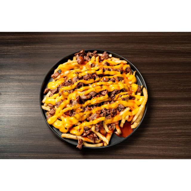 PAPAS CON ARRACHERA