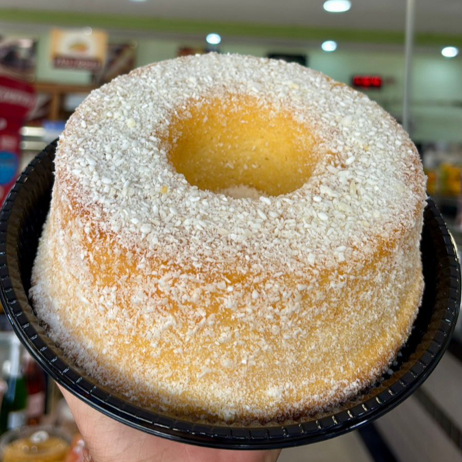 Delicioso bolo de coco