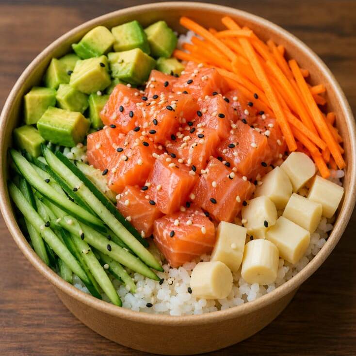Poke de Salmón