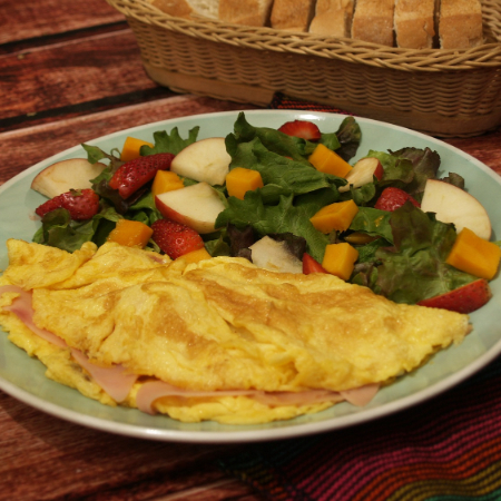 Omelette Hawaiano