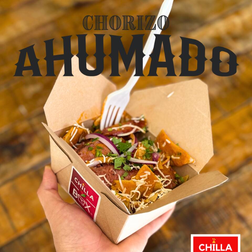 NUEVO Box Chilaquiles Chorizo Ahumado