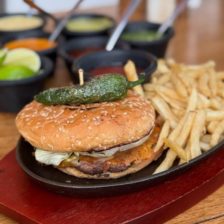Hamburguesa Hawaiana