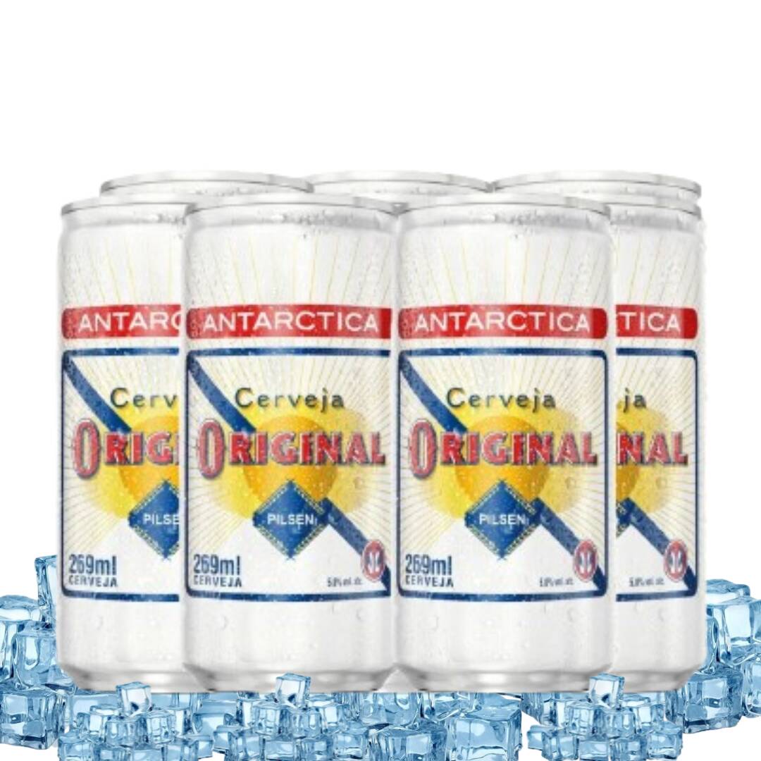 04 latas de Original + 🧊 Gelo incluso