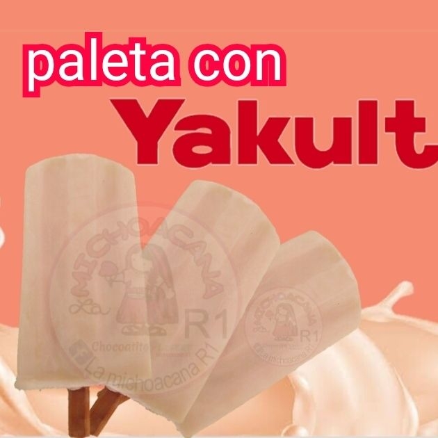 Paleta de Yakult
