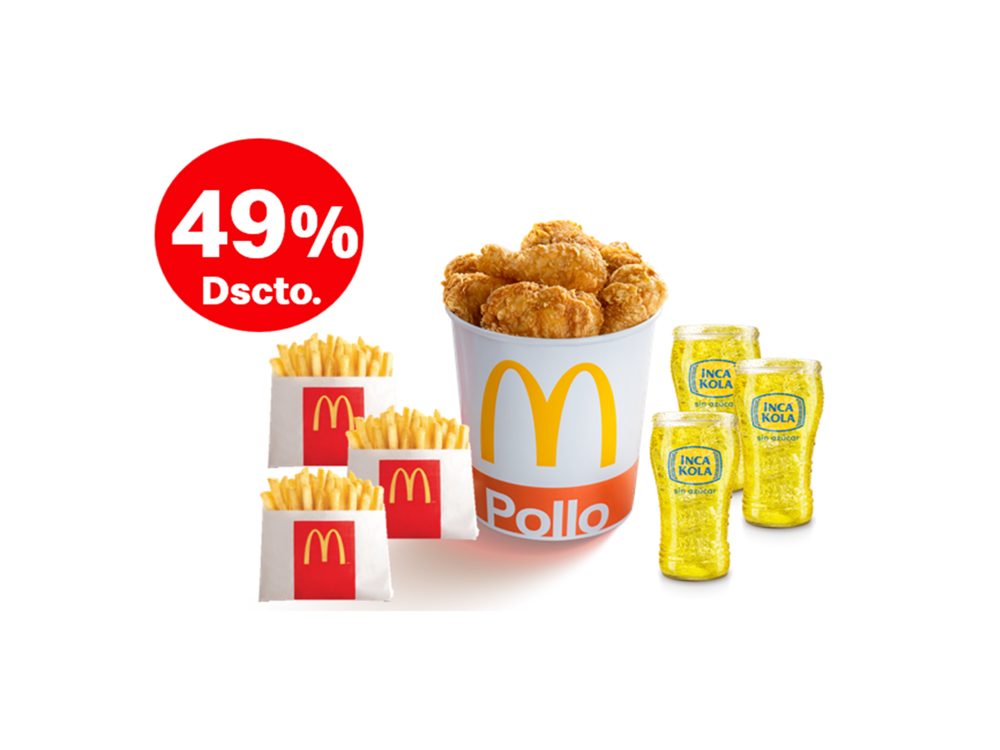 Banquete Power (x6 piezas)