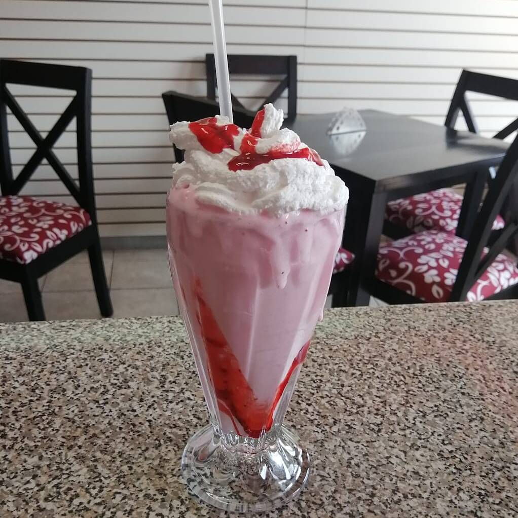 Malteada de Fresa