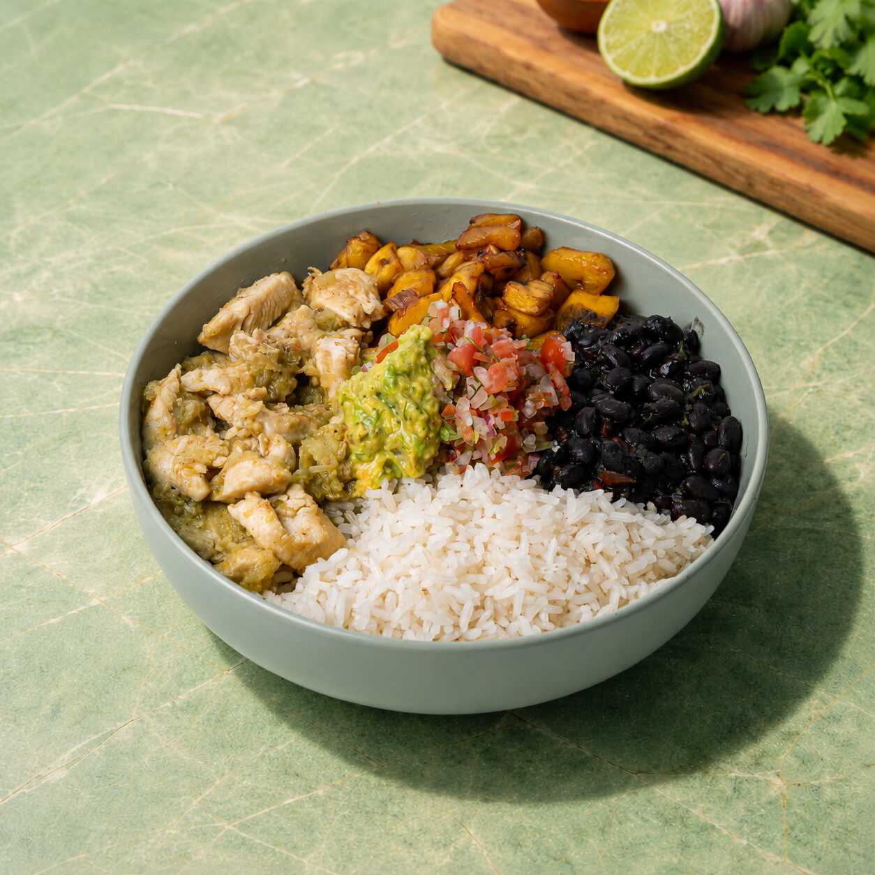 Menú Pollo Tinga Bowl