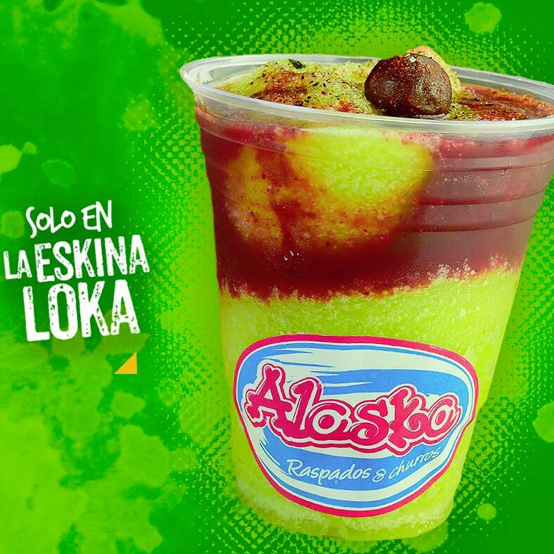 Raspado Alaska con Chile